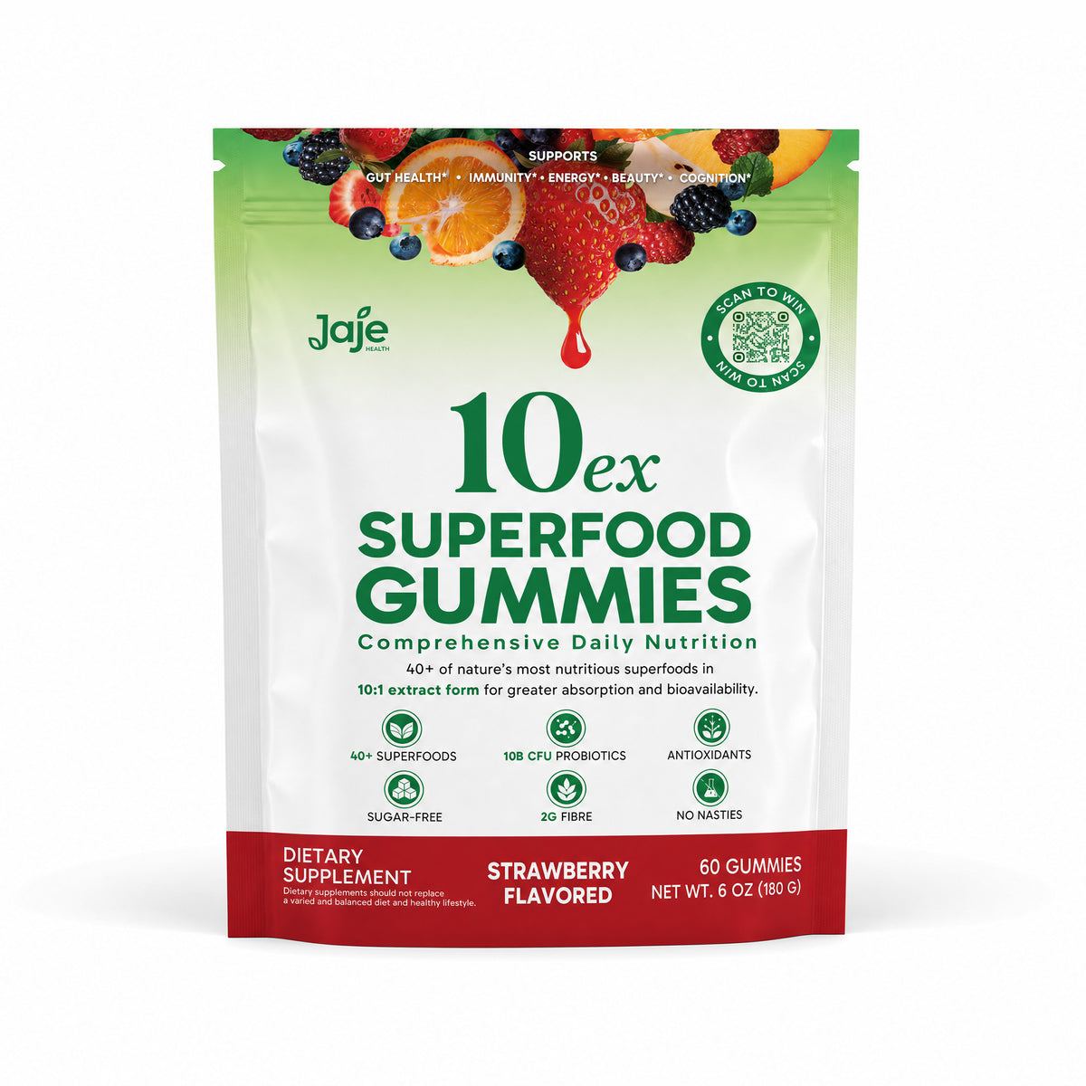 10EX SUPERFOOD GUMMIES