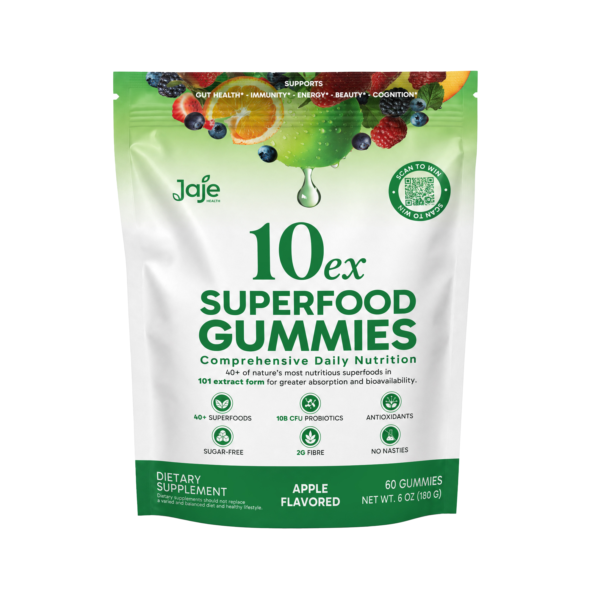 10EX SUPERFOOD GUMMIES